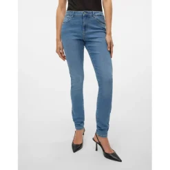 Vero Moda Skinny Jeggings in Blue
