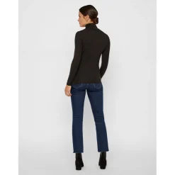 Vero Moda Turtleneck Regular Fit Sweater in Black