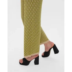 Vero Moda Urina HW Casual Pants in Green