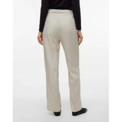 Vero Moda Vmrita Regular Fit Trousers in Cream