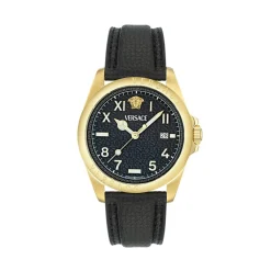 Versace Anteo Watch in Black