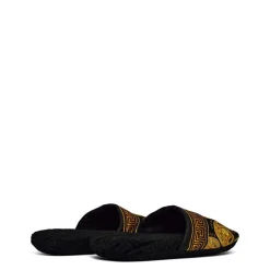 Versace Home Amplified Slippers in Black