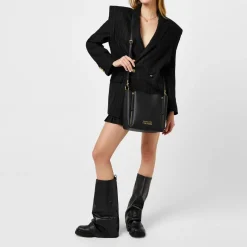 Versace Jeans Couture Vjc Stripes Mini Skirt in Black