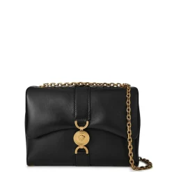 Versace Medusa Crossbody with Detachable Strap in Black