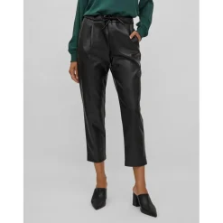 Vila Nille Cted Pant Ld10 in Black