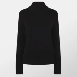 Vila Viril Crew Top in Black