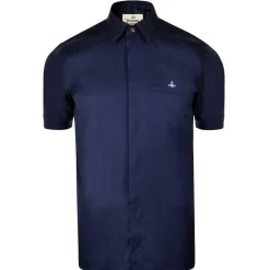 Vivienne Westwood Classic Saturn Orb Shirt in Blue