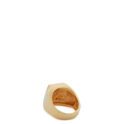 Vivienne Westwood Diamond Carlo Ring with Engraved Logo in Gold