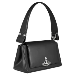 Vivienne Westwood Medium Hazel Handbag in Black