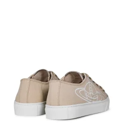 Vivienne Westwood Plimsoll Canvasas Trainers in Beige