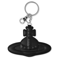 Vivienne Westwood Viv Orb Keyring in Black