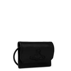 Vivienne Westwood Viv Strap Crdhldr in Black