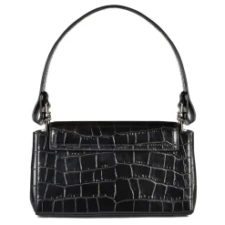 Vivienne Westwood Womens Textured Cotton Hazel Medium Handbag in Black