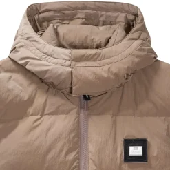 Weekend Offender Gordini Down Gilet in Brown