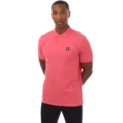 Weekend Offender Mens Barnum Polo Shirt in Rose