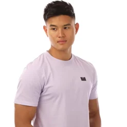 Weekend Offender Mens Bridgetown Logo T-Shirt in Lilac