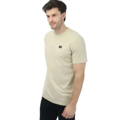 Weekend Offender Mens Bridgetown Logo T-Shirt in Stone