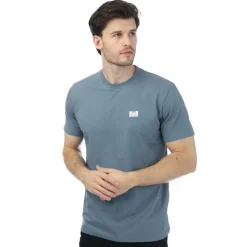 Weekend Offender Mens Bridgetown Logo T-Shirt in Blue