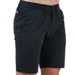 Weekend Offender Mens Dillenger Cotton Twill Chino Shorts in Navy