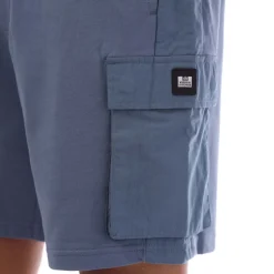 Weekend Offender Mens Flamengo Pocket Jog Shorts in Blue