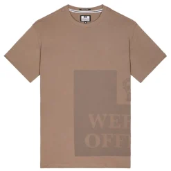 Weekend Offender Ryan Large Tonal Prison T-Shirt in Brown
