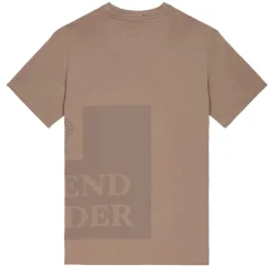 Weekend Offender Ryan Large Tonal Prison T-Shirt in Brown