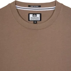 Weekend Offender Ryan Large Tonal Prison T-Shirt in Brown