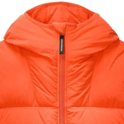 Weekend Offender Sapporo Longline Down Jacket in Orange