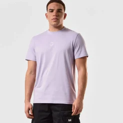 Weekend Offender Smile Graphic T-Shirt in Purple