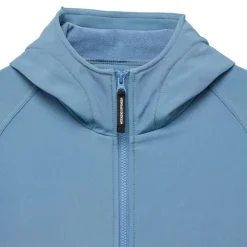 Weekend Offender Sulta Softshell Bomber Jacket in Blue