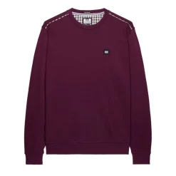 Weekend Offender Vega Crewneck Sweatshirt in Berry
