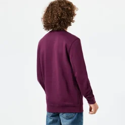 Weekend Offender Warwick Crewneck Sweatshirt in Berry