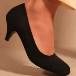 Wheres That From Low Heel Court Pumps in Black