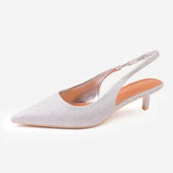 Wheres That From Lw Ktn Heels in Silver