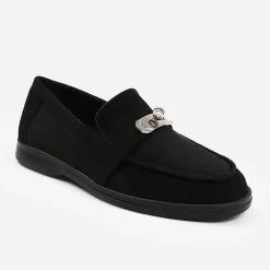 Wheres That From Metal Loafer in Black