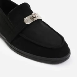 Wheres That From Metal Loafer in Black