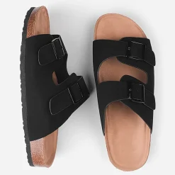 Wheres That From Willow Sndal in Black