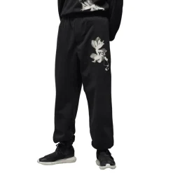 Y-3 Graphic French Terry Joggers in Black