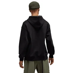 Y-3 Graphic Logo Hoodie in Black