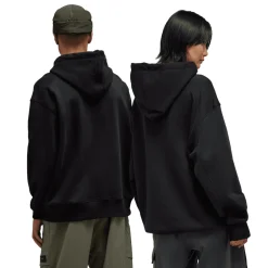 Y-3 Graphic Logo Hoodie in Black