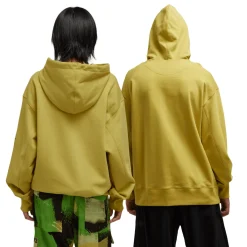 Y-3 Organic Cotton Terry Hoodie in Yellow