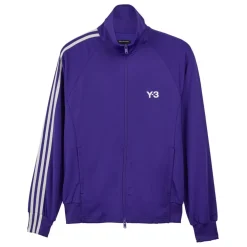 Y-3 3-Stripes Track Top in Purple