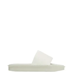 Y-3 Water Slides in Off White
