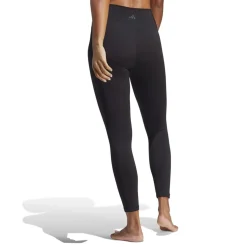 YGA Lux 7/8 Slim Fit Athletic Pants in Black